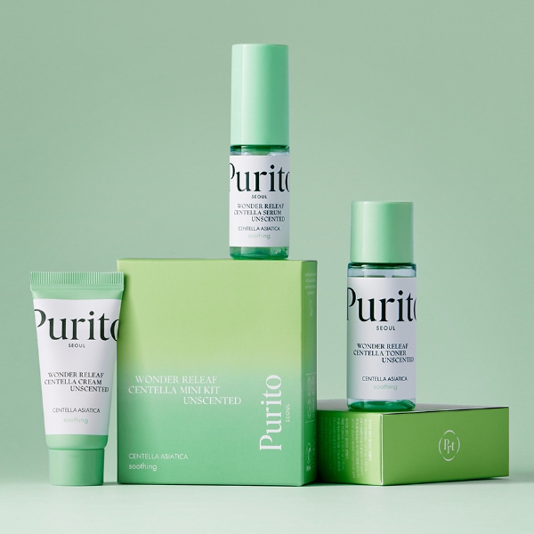 [Purito] Bộ Mini Wonder Releaf Centella không mùi
