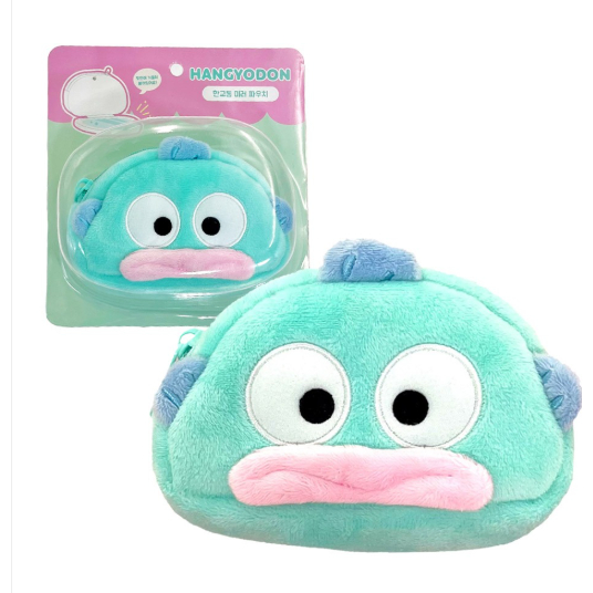 [Sanrio] Túi đựng gương sang trọng Túi đựng mỹ phẩm đa năng (HelloKitty / Pochacco / Pompompurin / ChocoCat / Hangyodon)