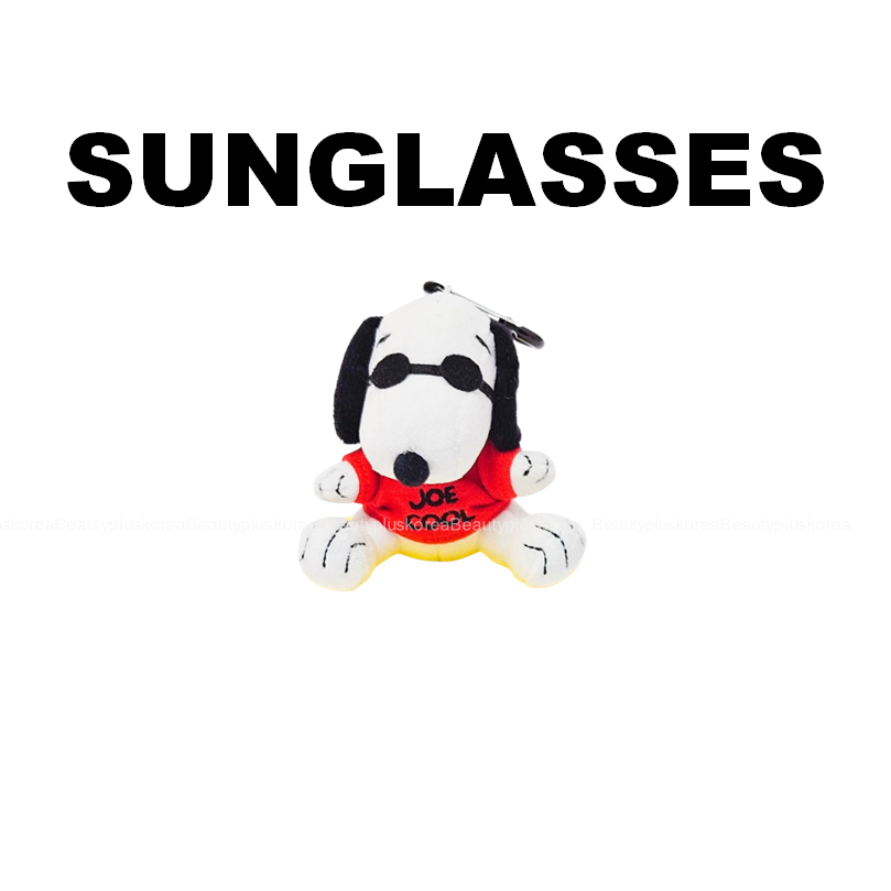 [Snoopy] Túi Snoopy 10cm quyến rũ (Trái tim / Ruy băng / Kính râm / Charlie)