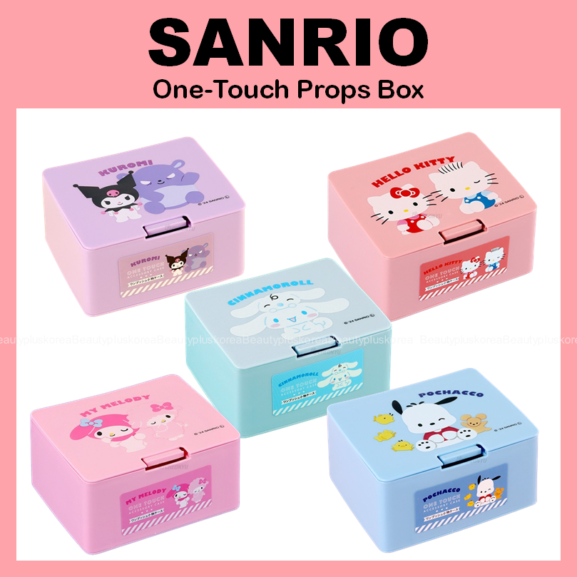 [Sanrio] Hộp đạo cụ một chạm Sanrio (Kuromi / Mymelody / Cinnamoroll / Pochacco / Kitty)