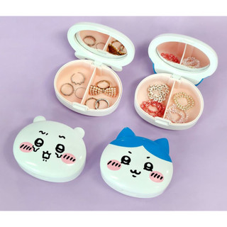 Chiikawa Hachiware Hộp đựng phụ kiện dễ thương Hộp đựng gương di động Hộp đựng du lịch