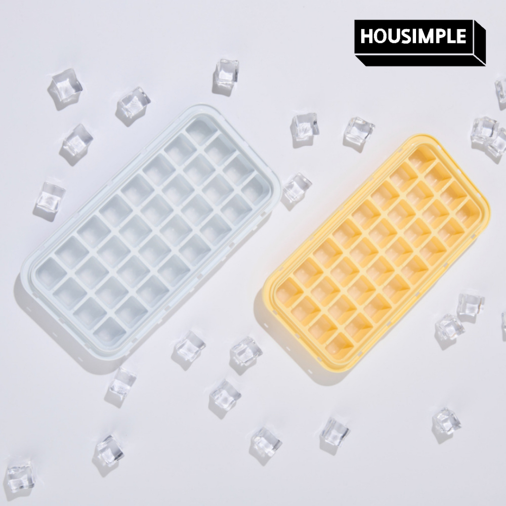 HOUSIMPLE STACKPUSH Khay đá Solo  cho tủ lạnh bằng silicon