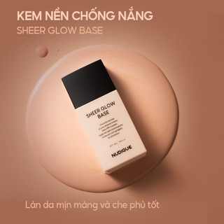 Kem Lót Dưỡng Ẩm Chống Nắng NUDIQUE Sheer Glow Base SPF50+ PA+++ 35ml