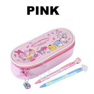 [Sanrio] Túi nhiều vòng nhân vật Sanrio (Xanh tím hồng)