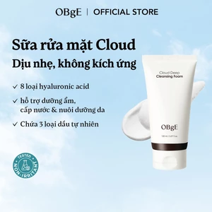 Sữa Rửa Mặt Cloud 150ml Làm Sạch Sâu Dịu Nhẹ, Hỗ Trợ Làm Dịu Da Với Tràm Trà, Rửa Sạch Bã Nhờn Và Bụi Bẩn, Không Gây Khô Da