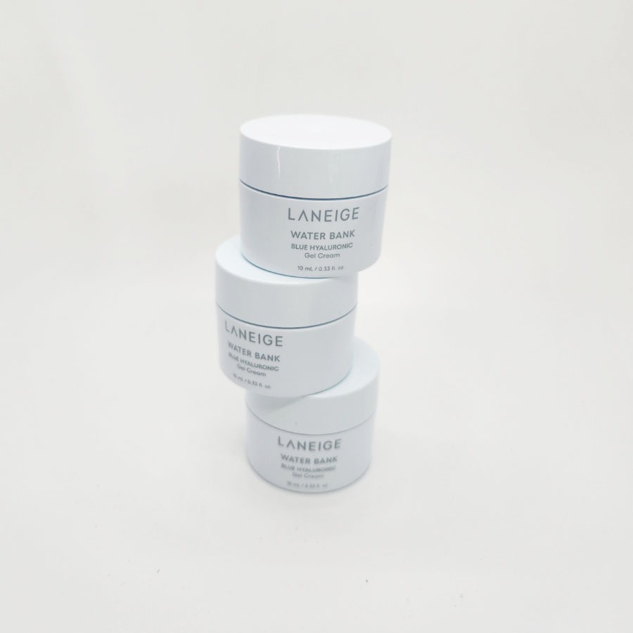 [10ml x 3 EA] Water Bank Blue Hyaluronic Gel Cream 10ml, chăm sóc da Hàn Quốc, Làm đẹp