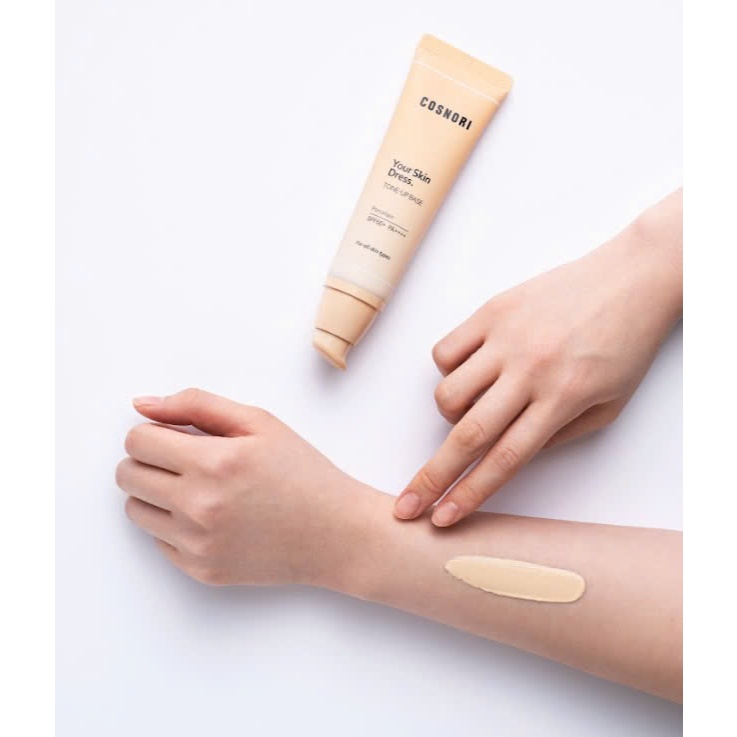 [Quà TẶNG] Kem nền trang điểm COSNORI chống nắng mỏng nhẹ/ Your Skin Dress 50ml