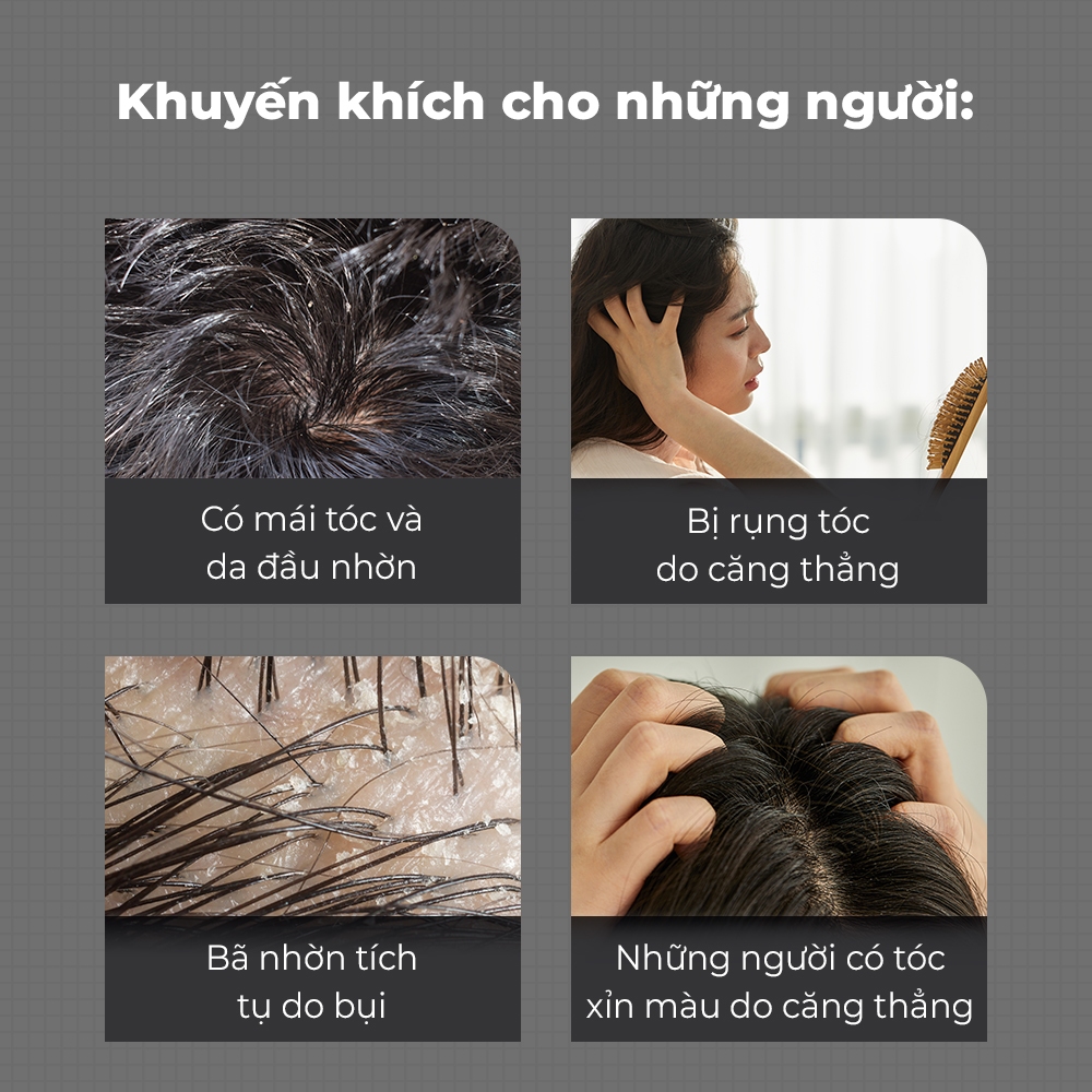 Ảnh Dầu Gội Zero-Dirty 500ml [Làm Sạch Sâu, Giảm Kích Ứng, Dầu Hạt Nho & Axit Hyaluronic] 3
