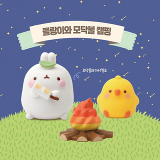 Bộ hình cắm trại đặc biệt Molang & Piupiu