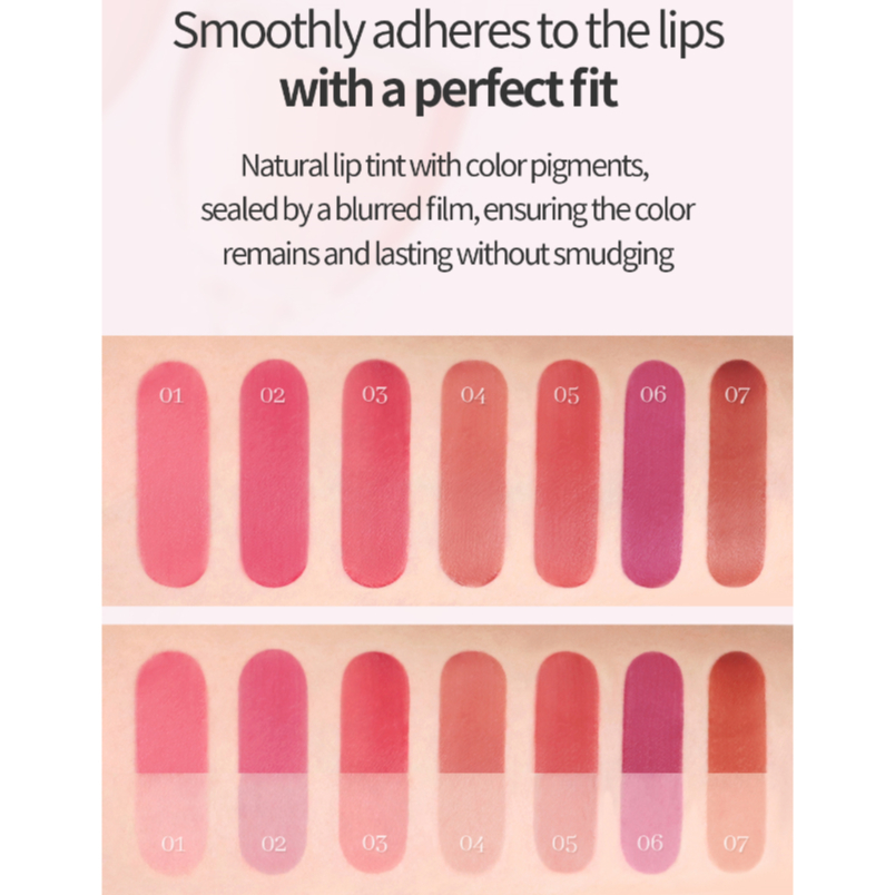 Son Tint Cosnori Water Blur Tint COSNORI Tint 10 màu 10g