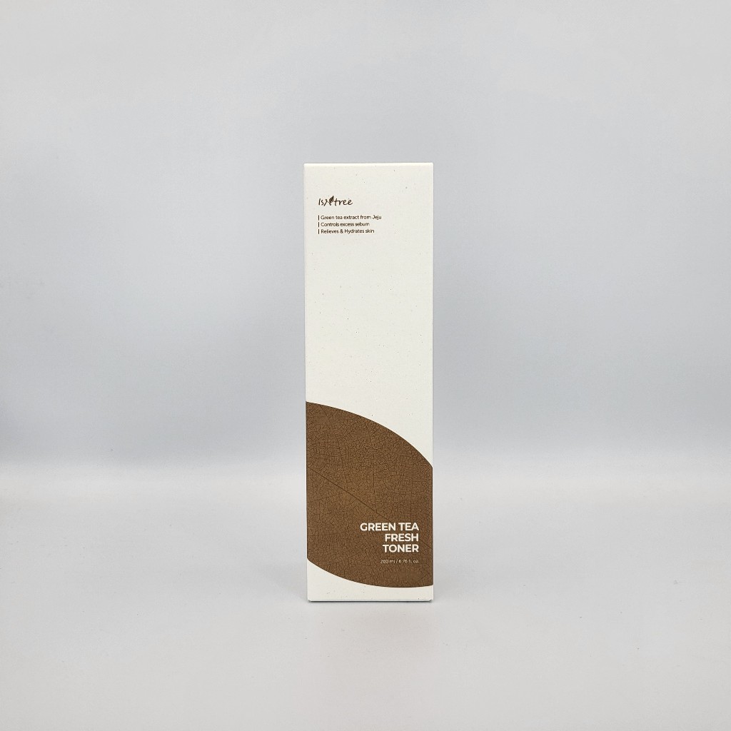 [Hàng mới về] Toner/ Sữa rửa mặt ISNTREE trà xanh tươi chăm sóc da