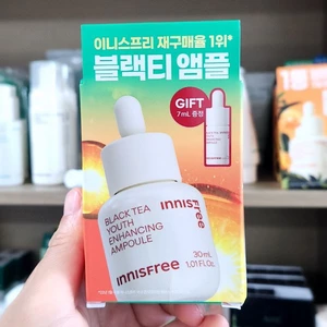 OLIVE YOUNG EDITION [30ml + 7 ml] Trà đen tăng cường thanh niên Ampoule (Chăm sóc da Hàn Quốc, Làm đẹp Hàn Quốc, K-beauty)