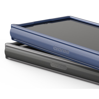 Araree - Vỏ bản lề mỏng Vỏ Aero Flex cho galaxy z fold 7 / đen kem hải quân màu xám