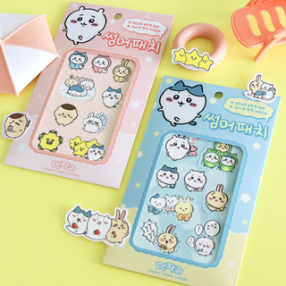 Miếng dán chống muỗi Chiikawa Crayon Shin-chan mùa hè - Bộ 4 loại miếng dán du lịch mùa hè