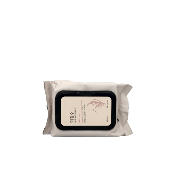 [Hàng mới về] Hộp 50 khăn giấy THE FACE SHOP 174g chứa tinh chất gạo làm sáng da hiệu quả
