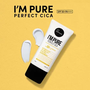 Kem chống nắng SUNTIQUE I'm Pure Perfect Cica, nâng tông, SPF50 + PA + + + +, dành cho mọi người