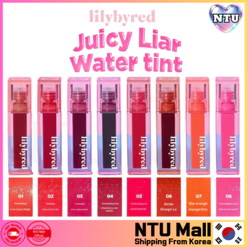 [Lilybyred] Juicy Liar Water Tint 4.6g - 8 màu / Son Tint