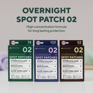 Miếng dán mụn caraseoul Overnight Spot Patches 74 miếng