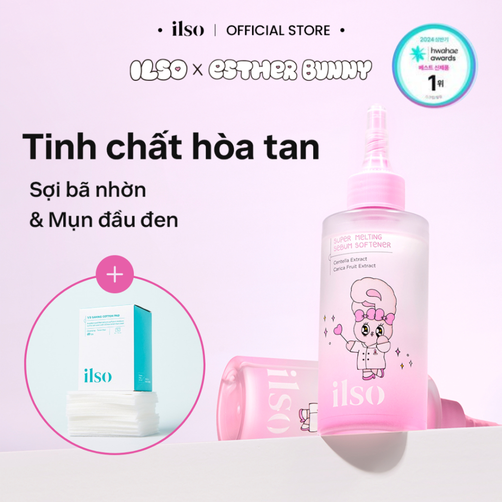 [ ilso ESTHER BUNNY HẾT HÀNG RỒI NHÉ ] SET 2 MÓN _ Tinh chất ủ mụn đầu ...