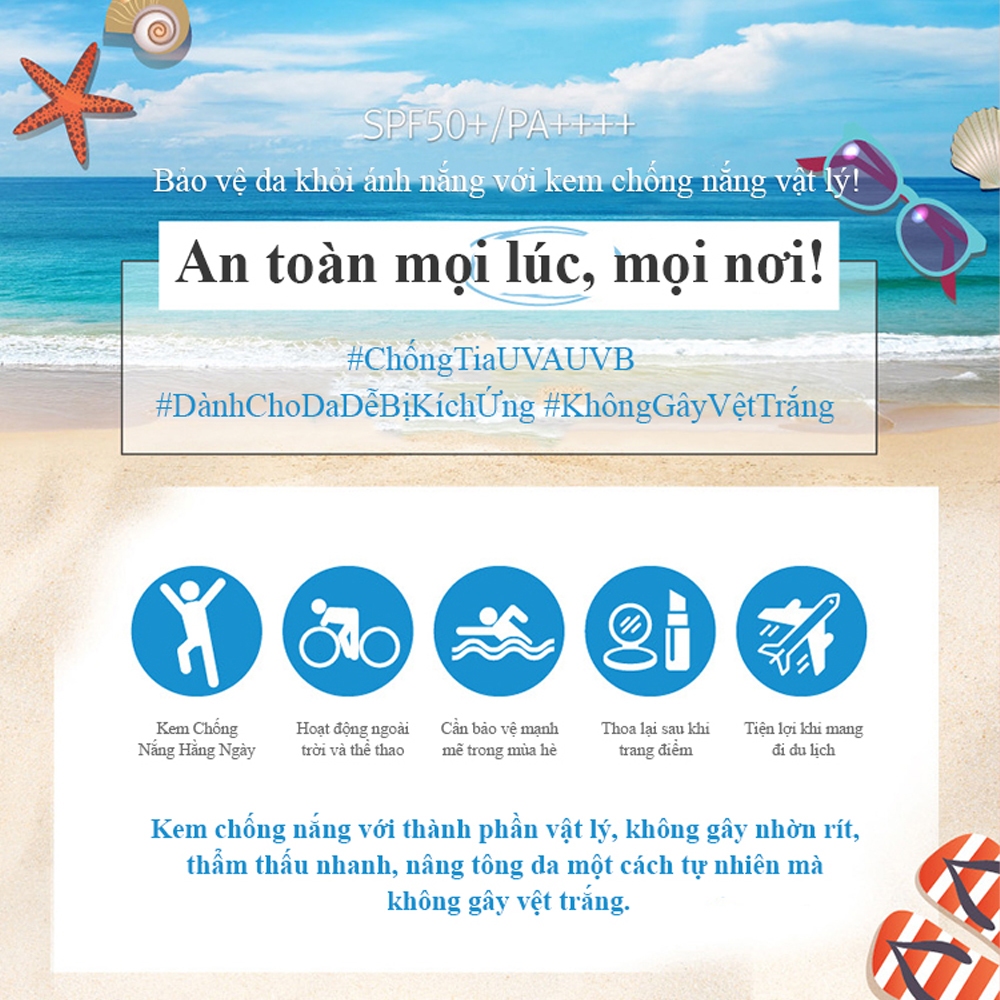 Kem chống nắng Pour LA PEAU Calamine bảo vệ tia cực tím hàng ngày