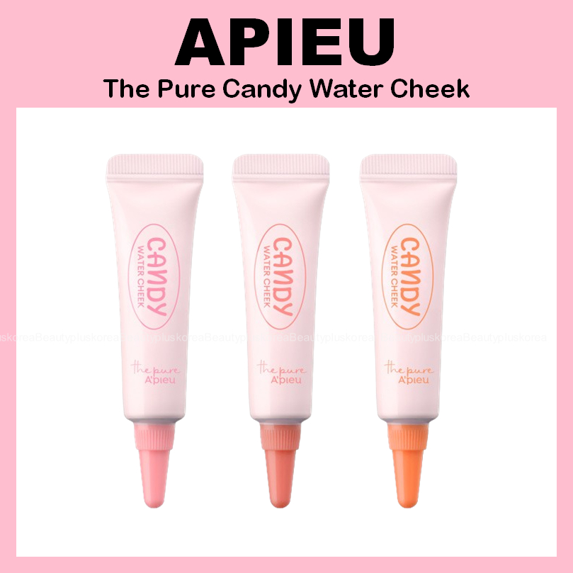 [Apieu] Kem Cheek Nước Kẹo Nguyên Chất 4.5ml (Đào / ổi / Bưởi)