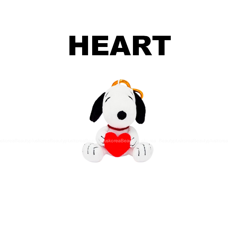 [Snoopy] Túi Snoopy 10cm quyến rũ (Trái tim / Ruy băng / Kính râm / Charlie)