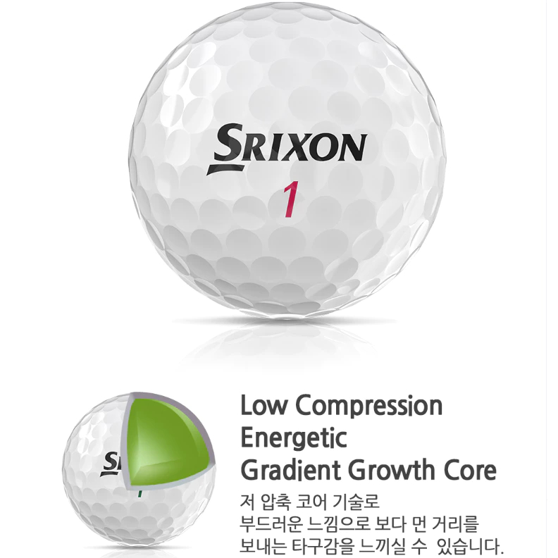 Bóng Golf Srixon Soft Feel 2025 Phiên Bản Mới - 1 Dozen (12 Cái)