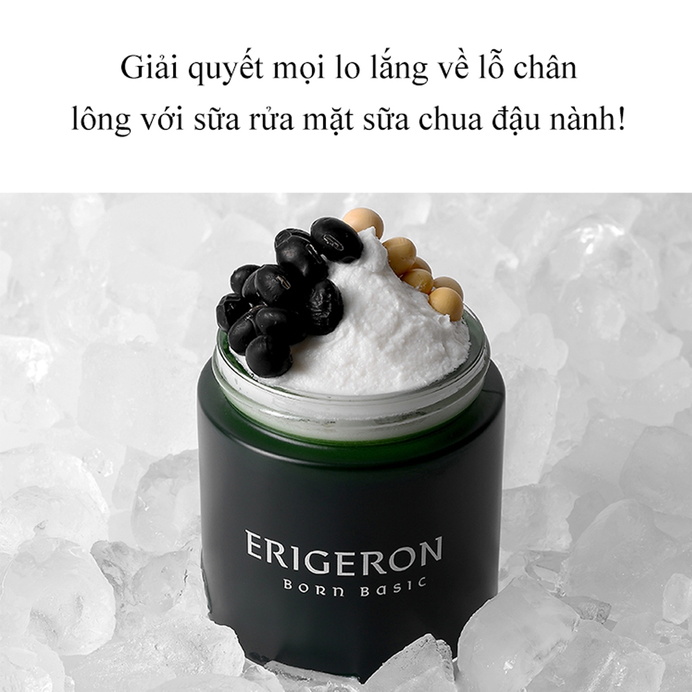 Sữa rửa mặt đa năng ERIGERON Multi Cleanser chiết xuất tự nhiên, tẩy trang, khít lỗ chân lông
