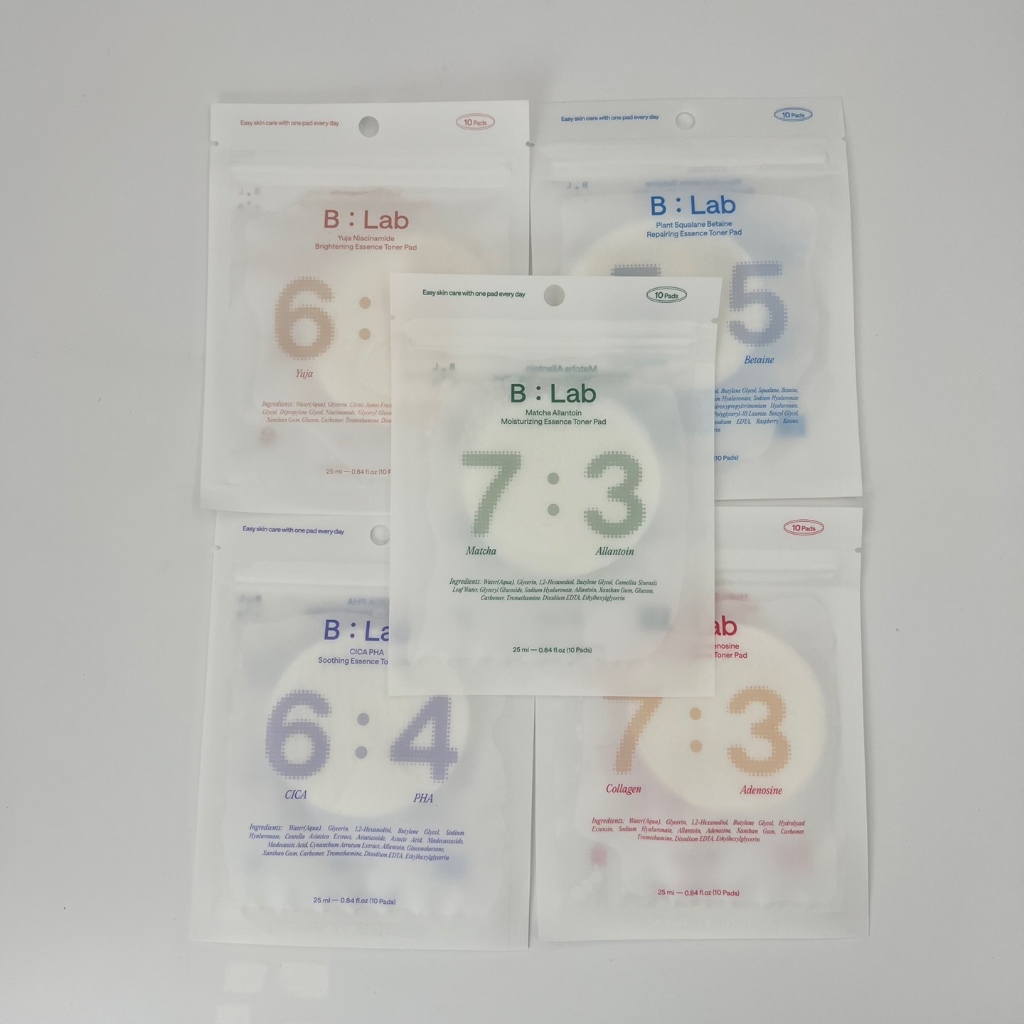 [B: LAB] Essence Toner Pad 25ml 10 tờ