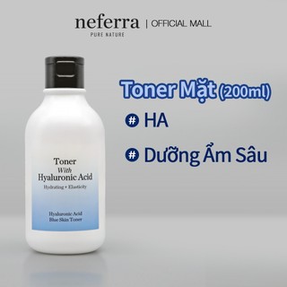 <Odorata / Neferra> Cấp Ẩm Kép + Làm Dịu Da / Nước Hoa Hồng Xanh với Axit Hyaluronic 100ml & 200ml