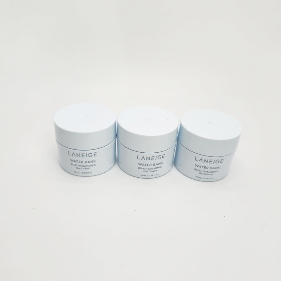 [10ml x 3 EA] Water Bank Blue Hyaluronic Gel Cream 10ml, chăm sóc da Hàn Quốc, Làm đẹp