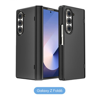 K-Max / bản lề bảo vệ vỏ cứng bảo vệ cho galaxy z fold 7 6 zfold6 fold6 màu đen trong suốt mờ