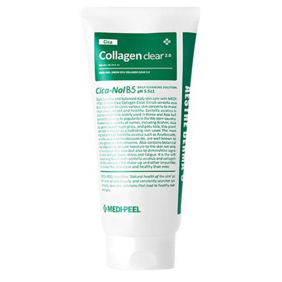 Medi-peel Bọt rửa mặt GREEN CICA COLLAGEN CLEAR 2.0 120,300ml