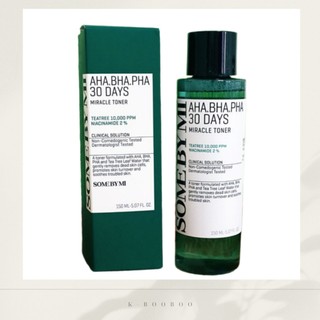 [SOME BY MI] Toner AHA-BHA-PHA 30 Days Miracle 150ml – Làm sạch & cải thiện da mụn
