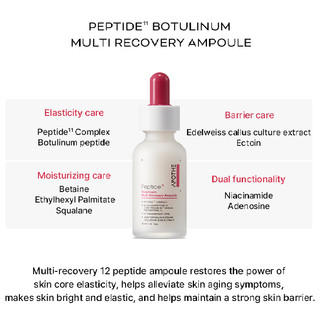 "Apothe Peptide 11 Botulinum Multi Recovery Ampoule 30ml - Nhà cung cấp năng lượng tái tạo da!"