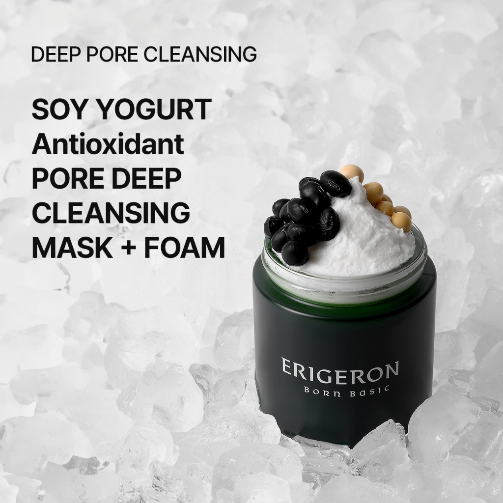 Sữa rửa mặt đa năng ERIGERON Multi Cleanser chiết xuất tự nhiên, tẩy trang, khít lỗ chân lông
