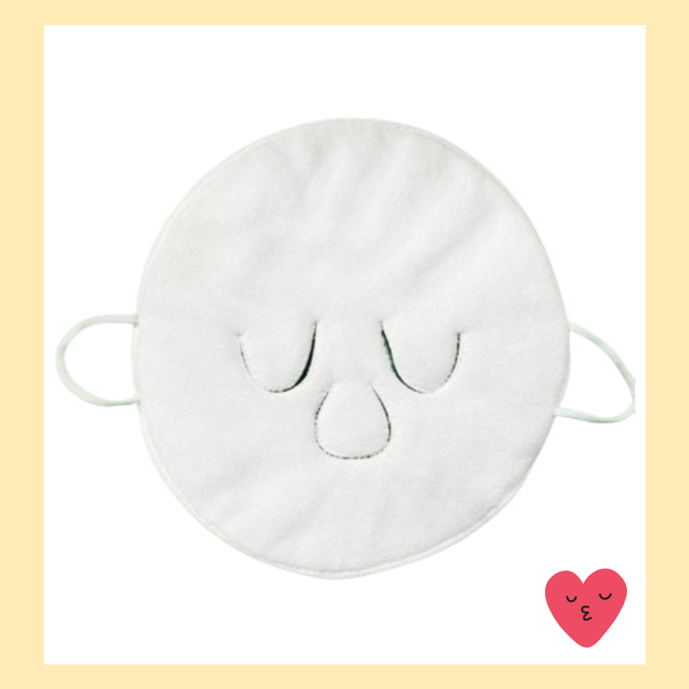 [Ship từ Hàn Quốc] Khăn Hấp Mặt Spa Chườm Nóng Lạnh - Sợi Microfiber Siêu Mềm
