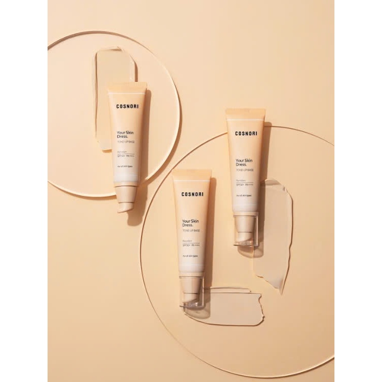 [Quà TẶNG] Kem nền trang điểm COSNORI chống nắng mỏng nhẹ/ Your Skin Dress 50ml