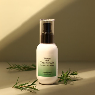 <Odorata / Neferra> Chăm Sóc Mụn + Se Khít Lỗ Chân Lông / Serum Xanh với Tràm Trà + Lô Hội 100ml
