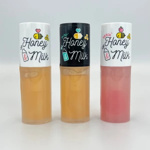Dầu môi mật ong & sữa 5g - Đào. Bạc hà. Bản gốc