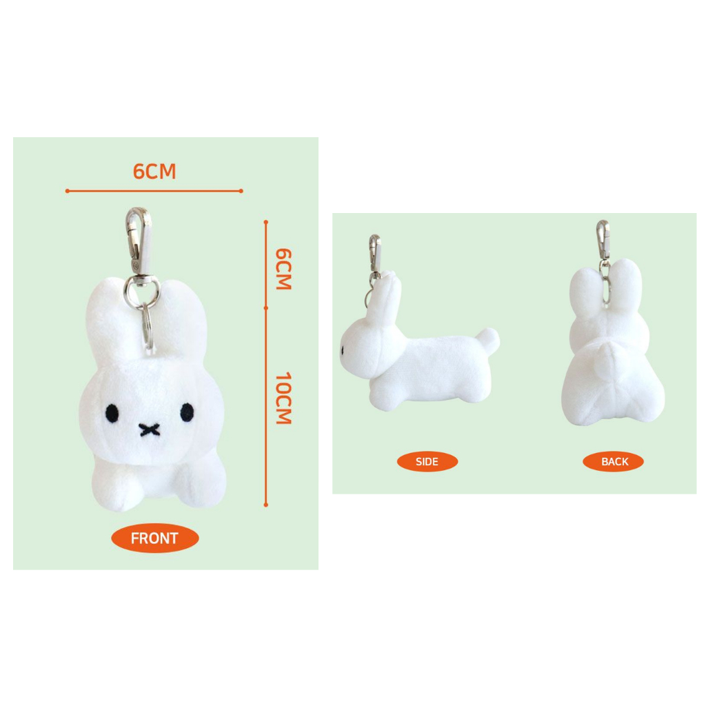 [Miffy] Túi đựng thỏ Miffy Standing / BRUNA FAMILY Túi Kyering quyến rũ