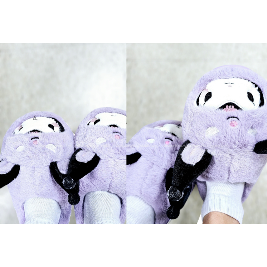 [Sanrio] Dép lông thú Kuromi Cinnamoroll Mymelody Kitty Pochacco (220 – 240cm)