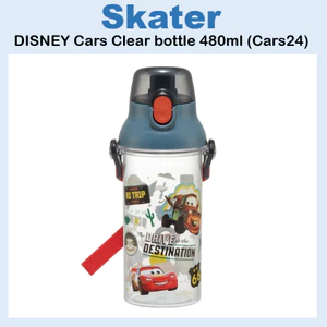DISNEY Cars Chai trong suốt 480ml Máy rửa chén bằng nhựa an toàn Bình nước PSB5TR