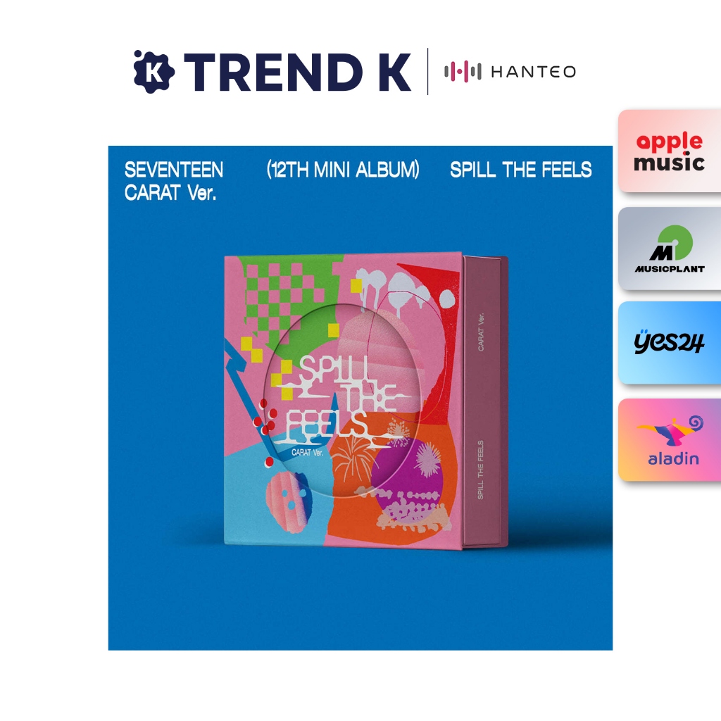 SEVENTEEN - 12th Mini Album [SPILL THE FEELS] (CARAT Ver