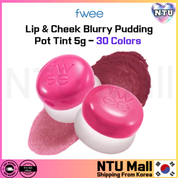 [Fwee] Nồi Pudding Lip & Cheek Blurry Tint 5g - 30 Màu