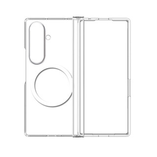 Vỏ bản lề Vỏ cứng trong suốt từ tính cho vỏ z fold 7 / magnet fold7