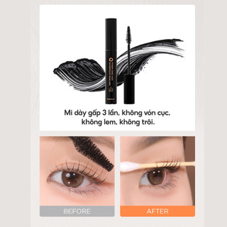 Mascara Chống Nước Cong Dài Mi Tự Nhiên NUDIQUE Power Long Lash Waterproof 7g