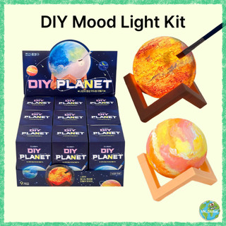 Bộ Kit Đèn Trăng Vẽ Tay DIY – Hoạt Động Thủ Công Cha Mẹ Con, Quà Tặng Sáng Tạo