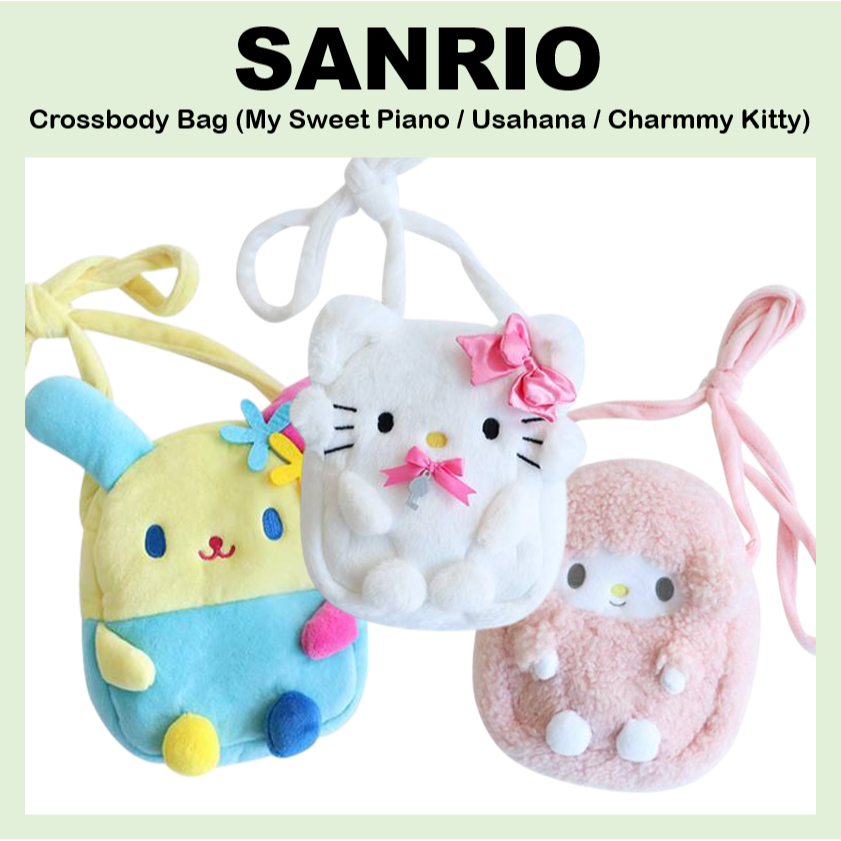[Sanrio] Túi đeo chéo Sanrio (My Sweet Piano / Usahana / Charmmy Kitty)