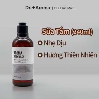 <Odorata / Dr. +Aroma> Dưỡng Ẩm + Dịu Nhẹ / Sữa Tắm Hương Liệu  240ml